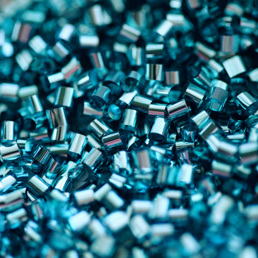 Odyssey Pins Company Background of Blue Beads