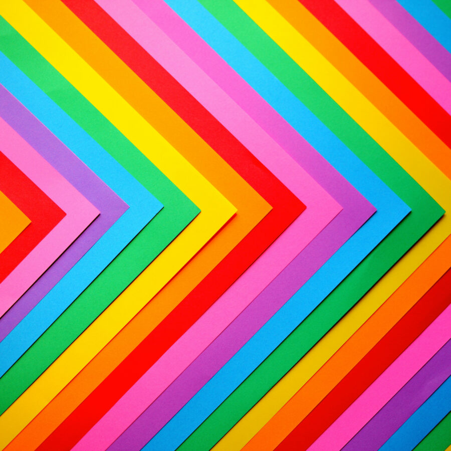Odyssey Pins Company Background of Rainbow paper
