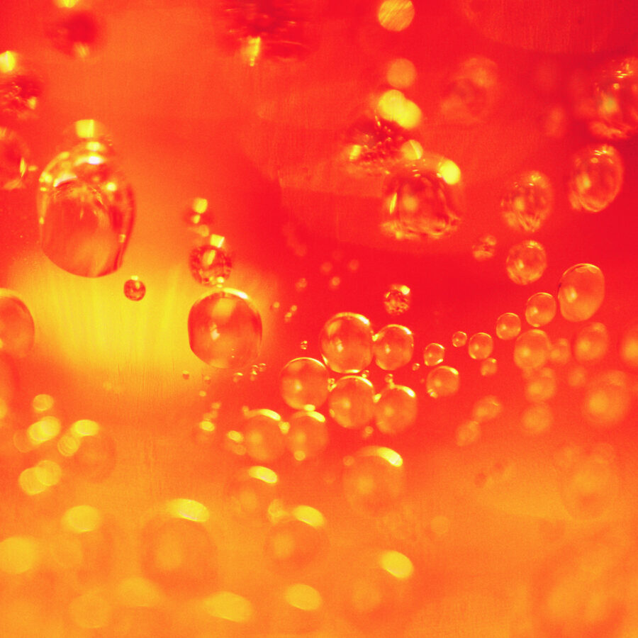Odyssey Pins Company Background of Red Lava Lamp Liquid