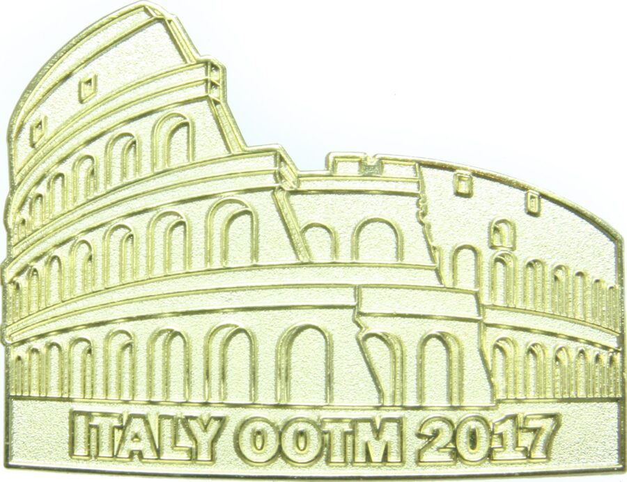 Odyssey Pins Company Design of Greek Colosseum